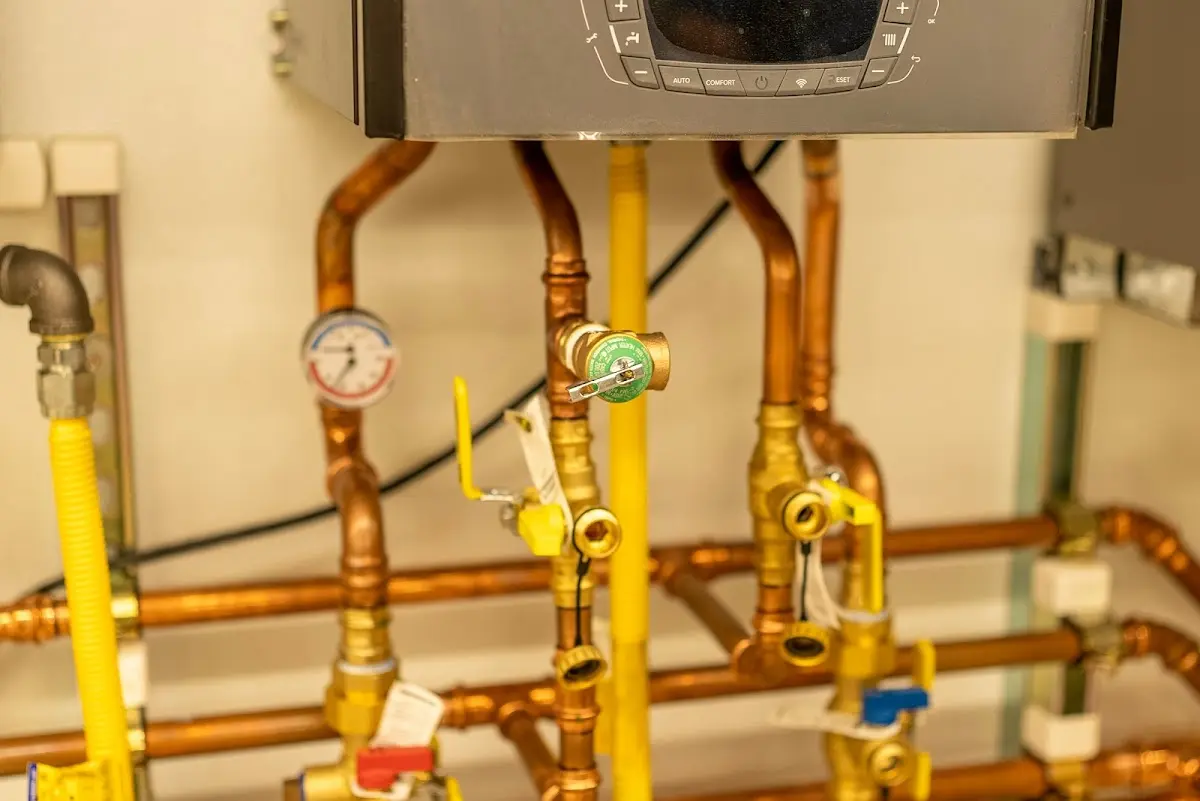 Licensed technician providing Backflow Prevention for a homeowner in Blooming Grove